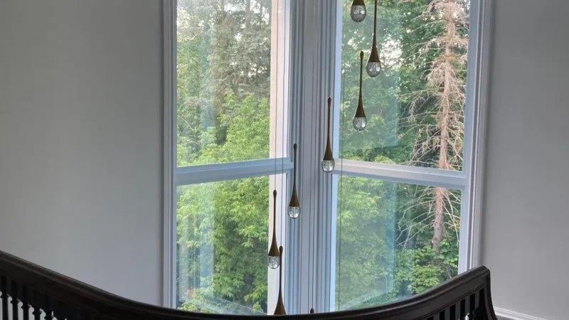 Staircase and window