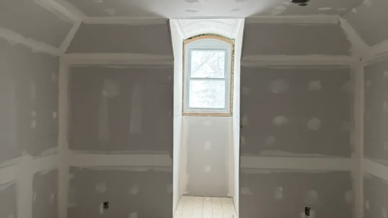 Room under construction