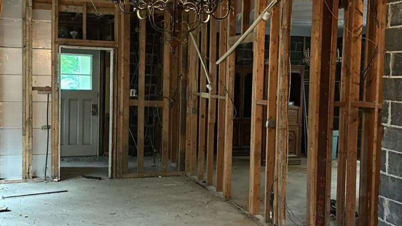 Room under construction