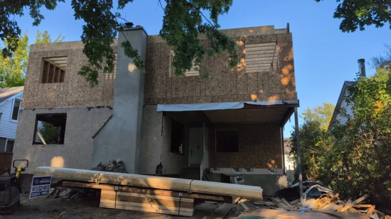House under construction