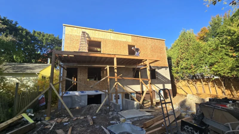 House under construction