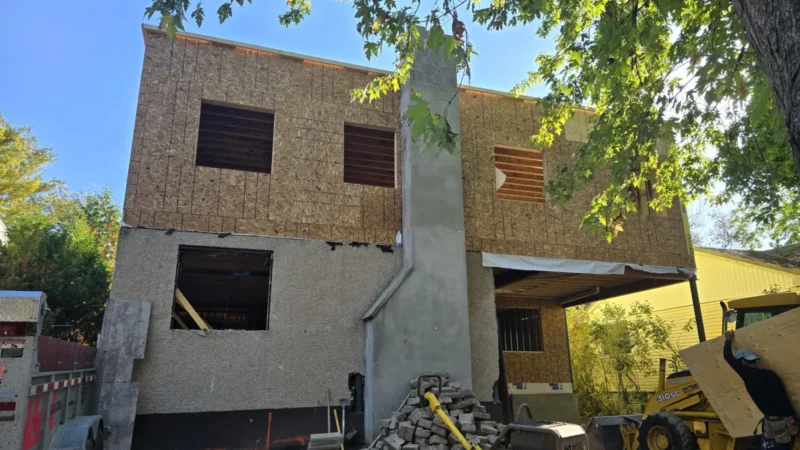 House under construction