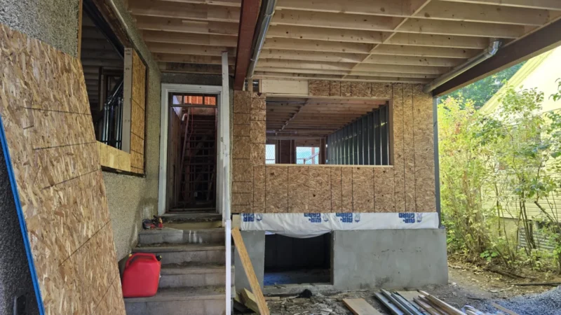House under construction